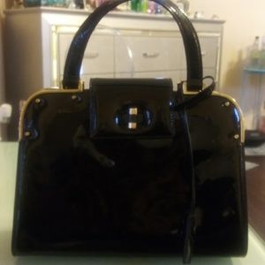 Ysl patton leather handbag